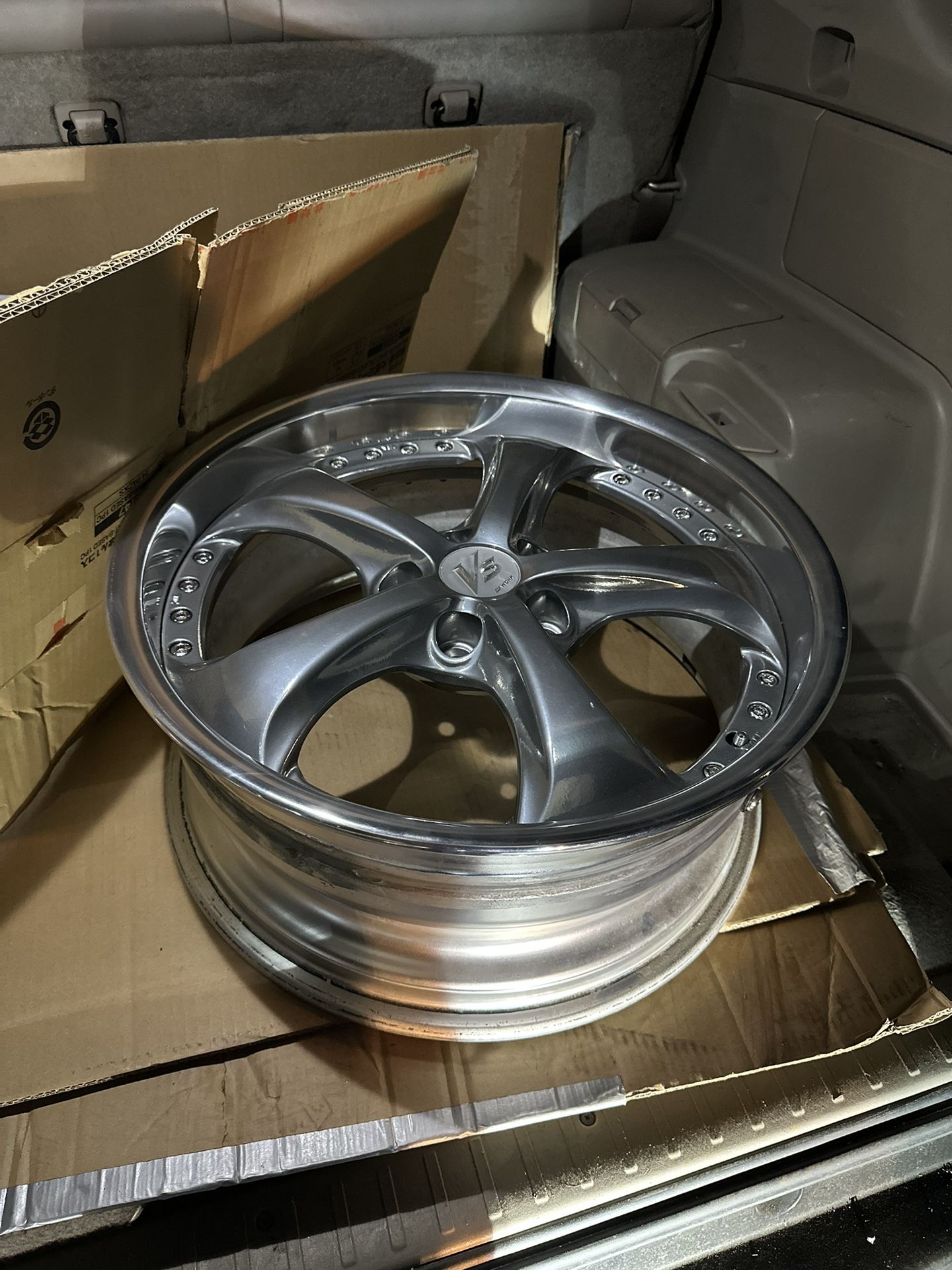 VSKF WORK WHEELS IS300 240SX