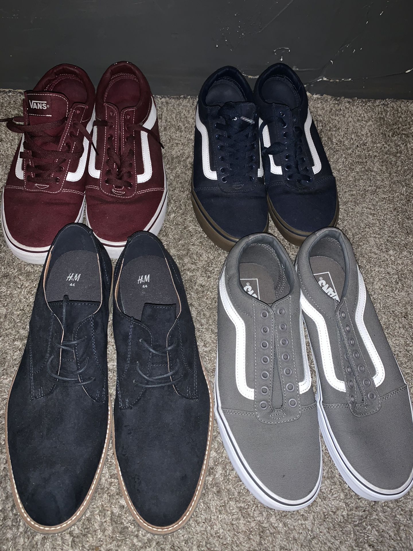 Vans brand new and pair of dress shoes