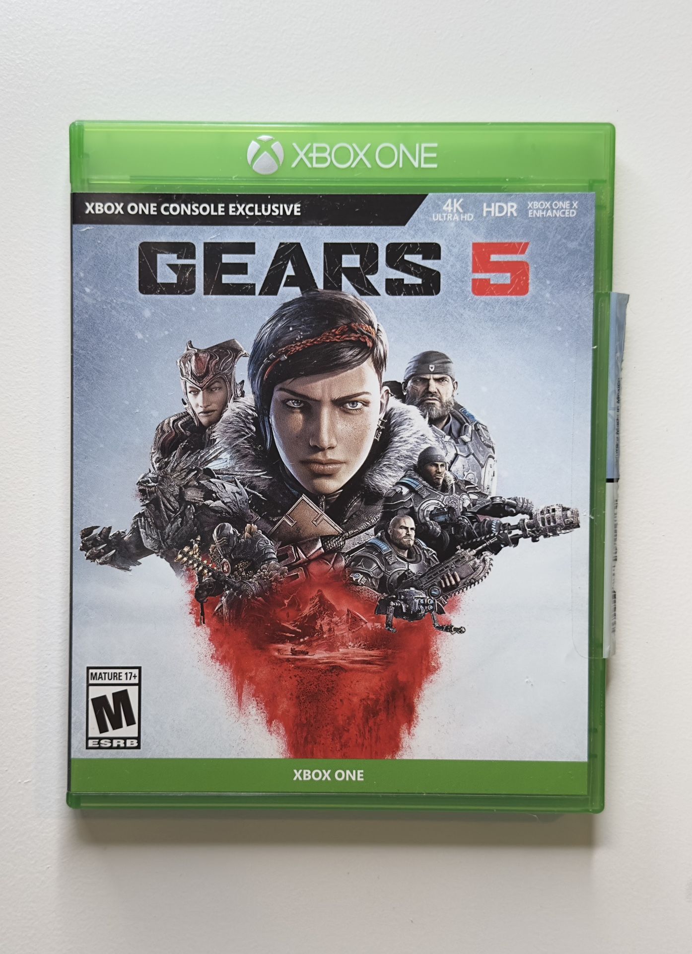Gears 5 Video Game for Microsoft Xbox One With Stickers