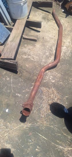 Older Chevrolet  3 Bolt Flange 350 Exhaust   Pipe J7st 1 Qrt Nice Used 2" Pipe.apache Junction Arizona 