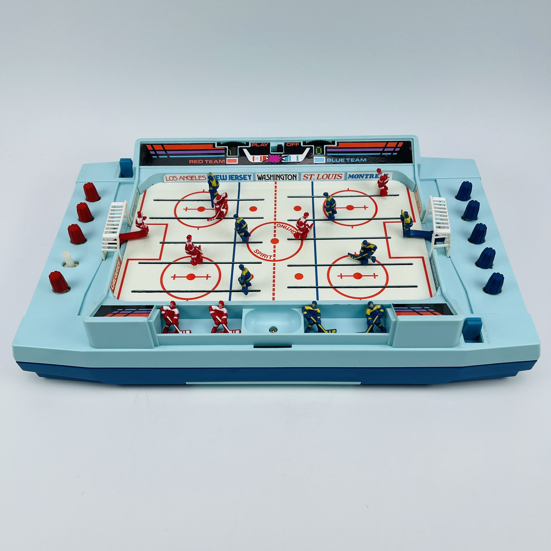 Vintage 1988 RADIO SHACK Battery Powered ICE HOCKEY Tested Works Missing Parts
