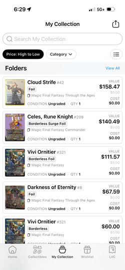 MtG x Final Fantasy - Collection For Sale