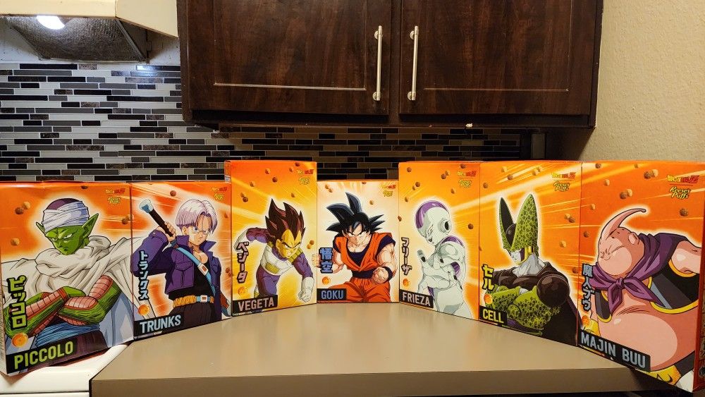 Complete DragonBall Z cereal Collection