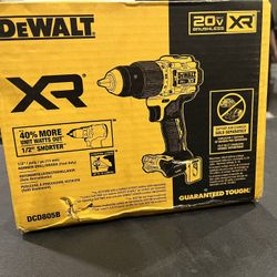 DeWALT XR, 1/2” / plug / po (13 mm)  HAMMER DRILL/DRIVER 