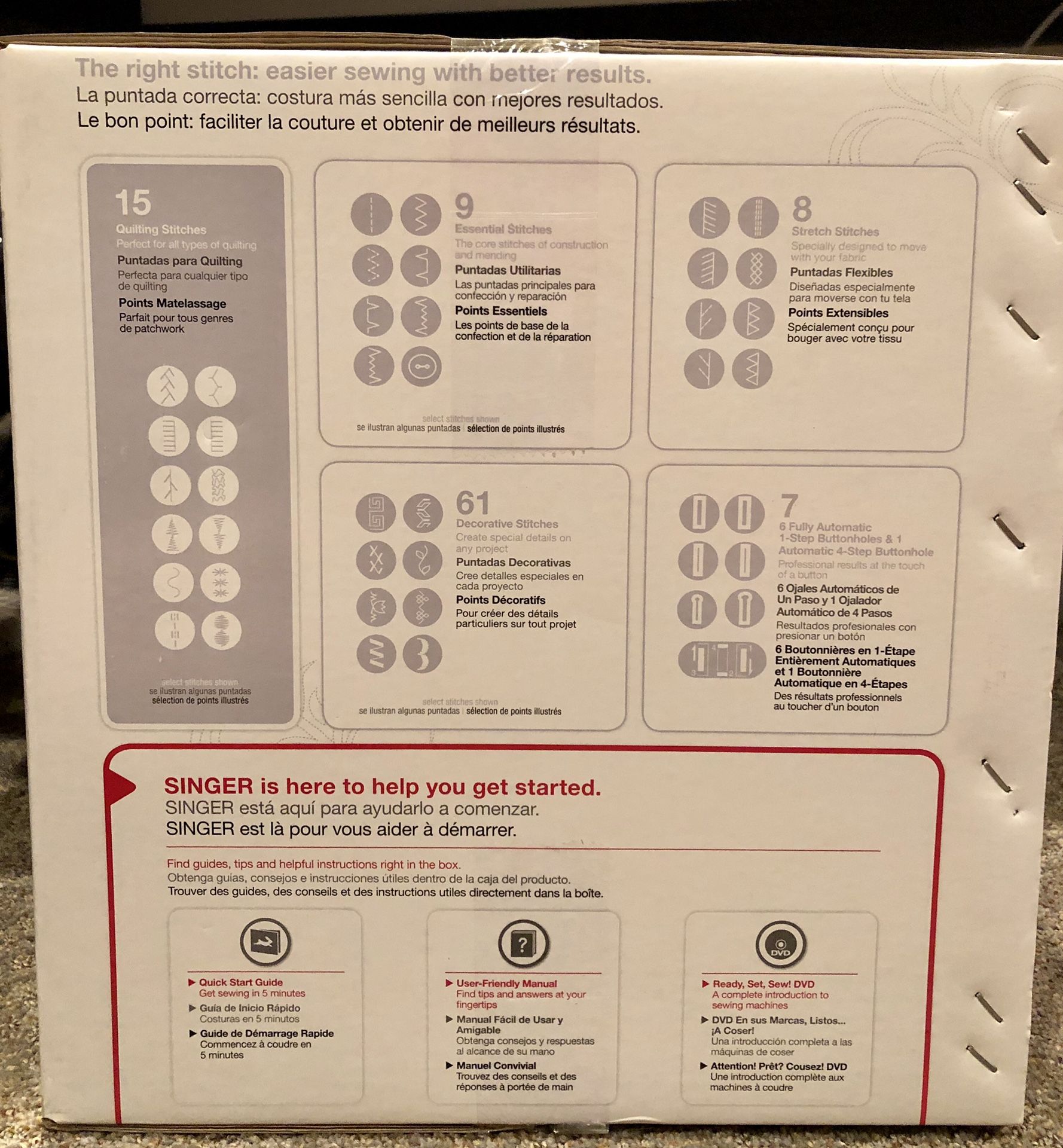 Singer Patchwork 7285Q Sewing & Quilting Machine for Sale in Dana Point
