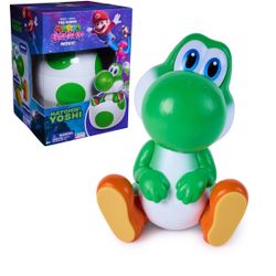 Hatchin' Yoshi 6" Egg The Super Mario Galaxy Movie, Interactive Yoshi Figure NEW