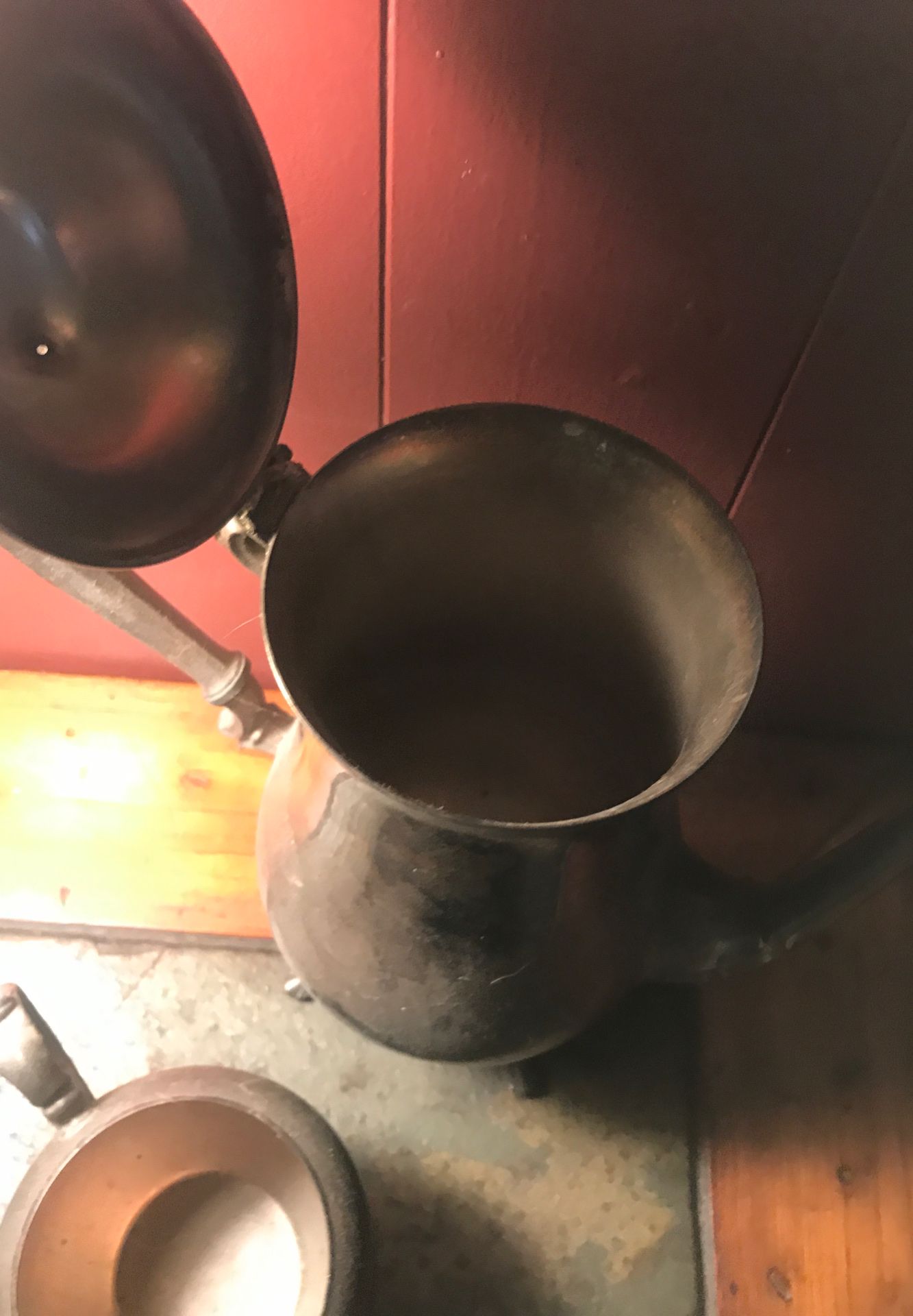 Silver tea pot