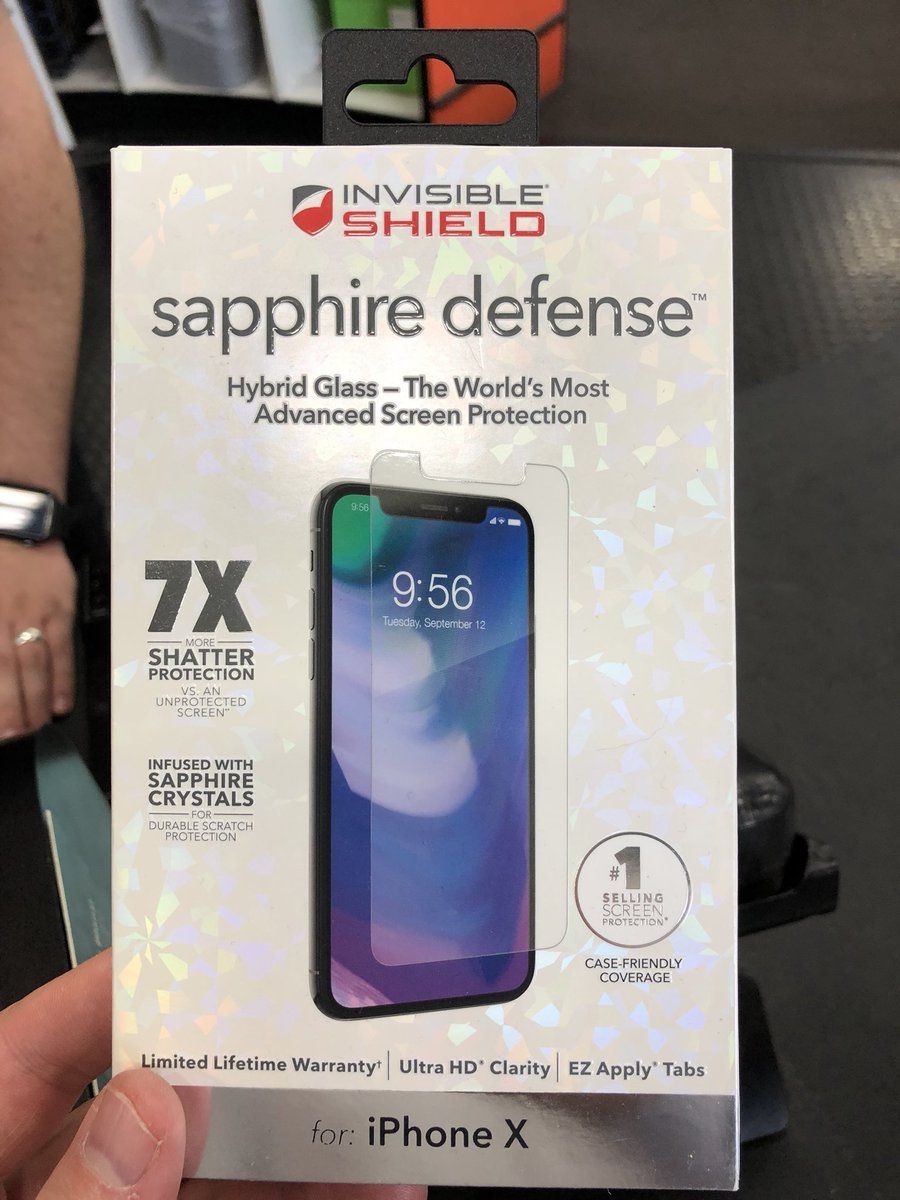 Zagg iPhone X Screen Protector
