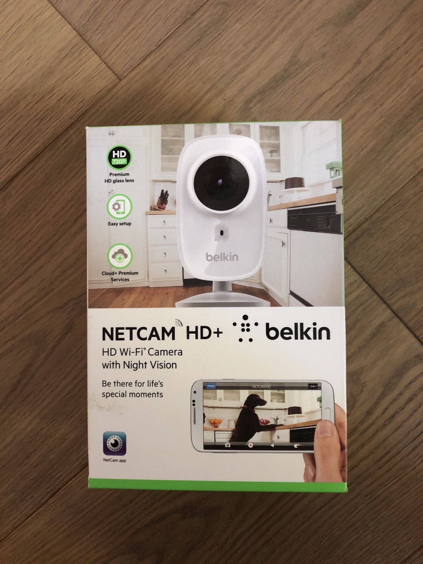 Belkin Netcam HD+ Wifi camera with night vision