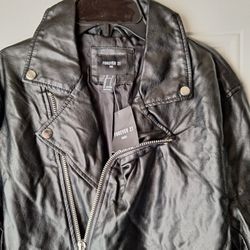 Men Leather Forever 21 Jacket