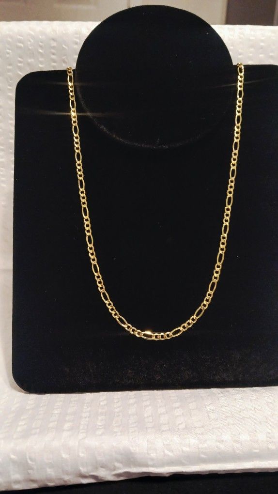 Hermosa Cadena De Oro 14 Kt