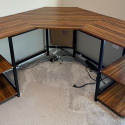 Office desk and chair combo