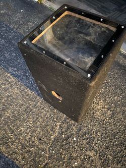 ct sounds 12”sub and box
