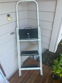 3 step folding ladder