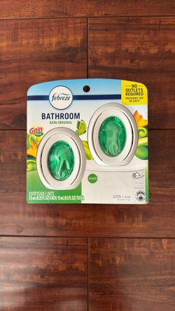 Febreze BATHROOM Air Freshener: Gain Original Scent (2 Disposable Units)