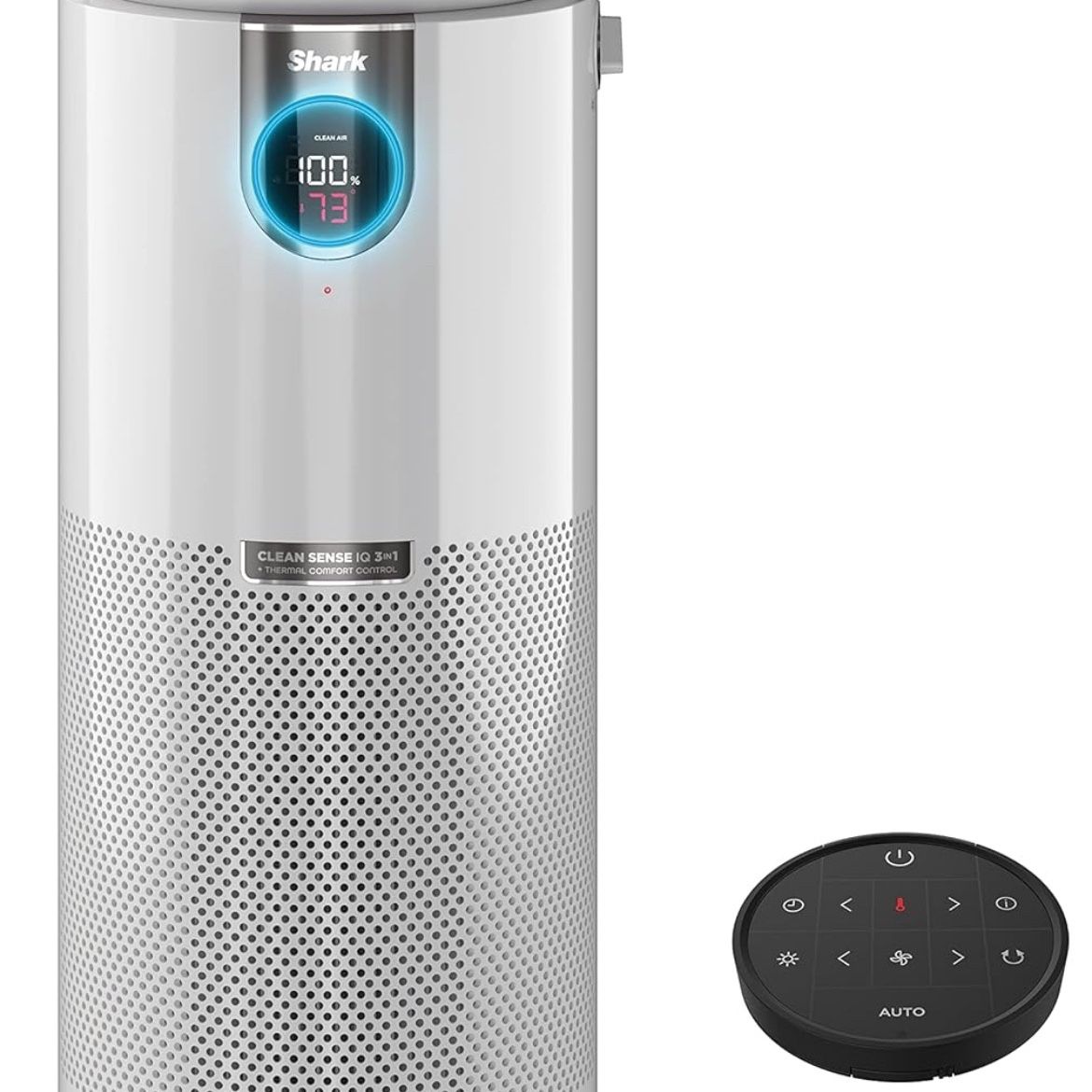 Shark HC502 3-in-1 Clean Sense Air Purifier MAX, Heater & Fan, HEPA Filter, 1000 Sq Ft, 