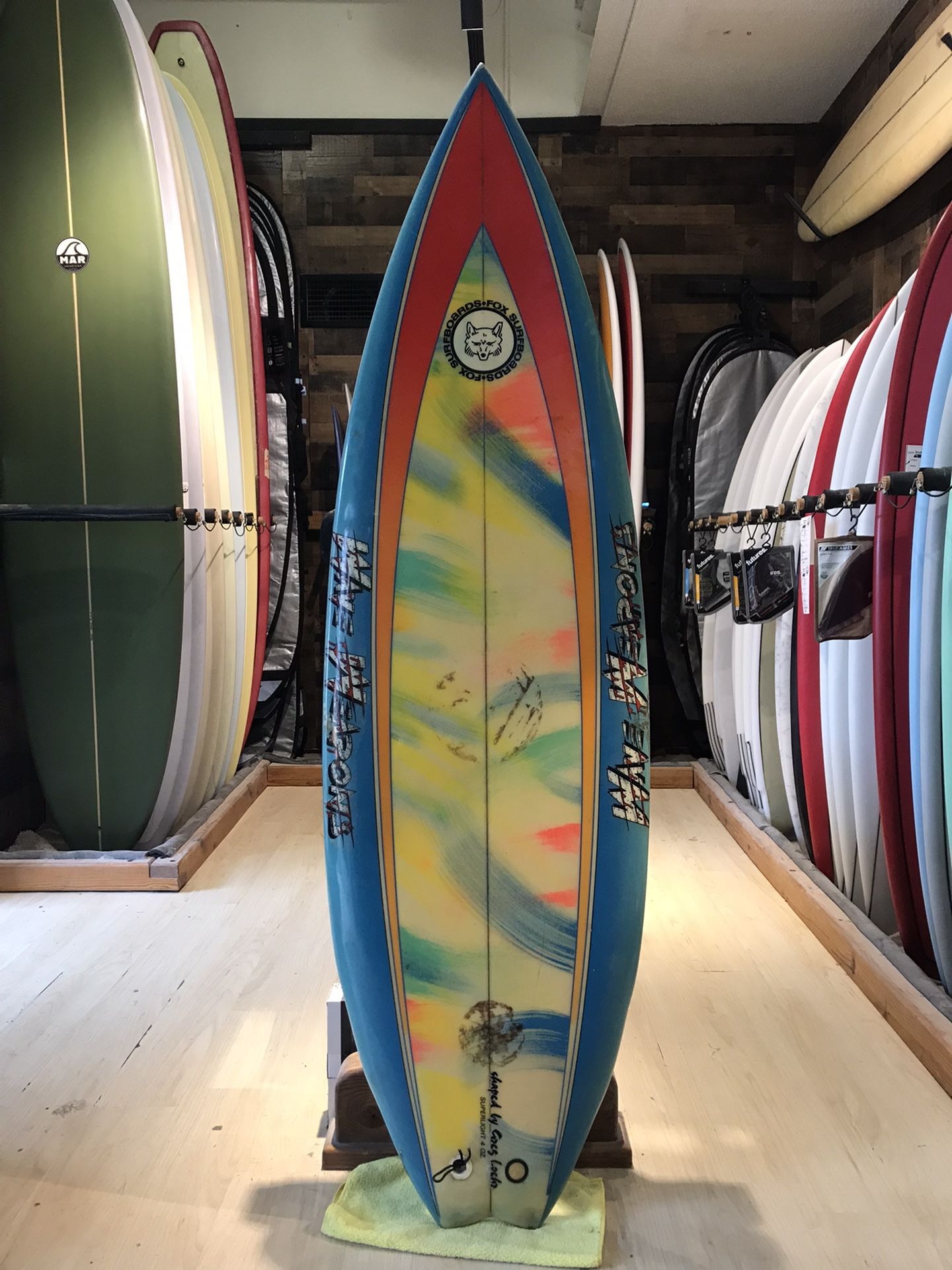 Retro Fox Surfboard for Sale in Virginia Beach, VA - OfferUp