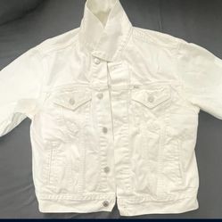 Ralph Lauren White Denim Jacket 