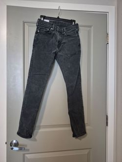 H&M slim mens black jeans