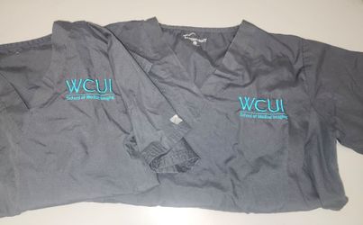 3 WCUI SCRUB Tops Size Small