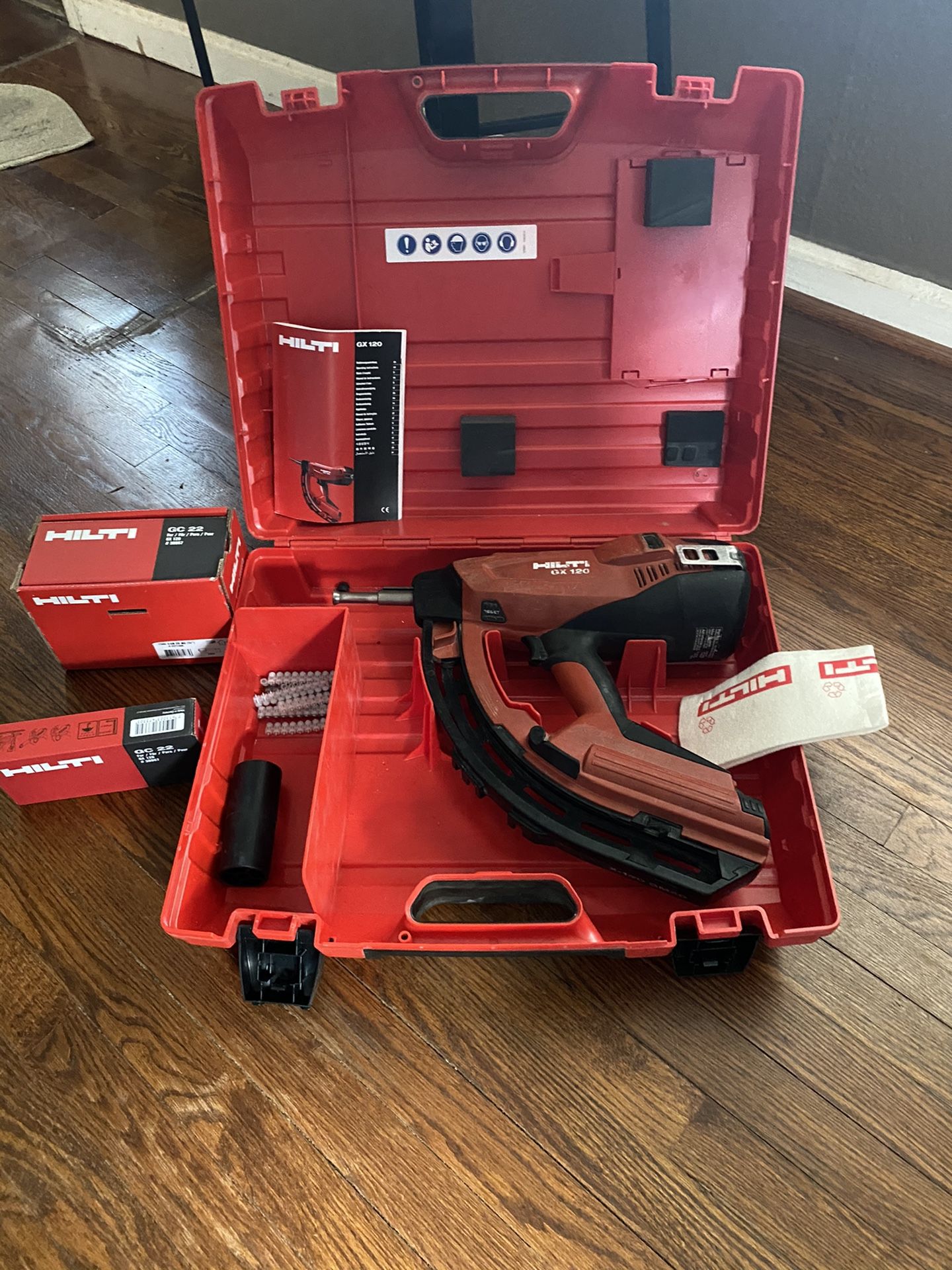 Hilti nail gun