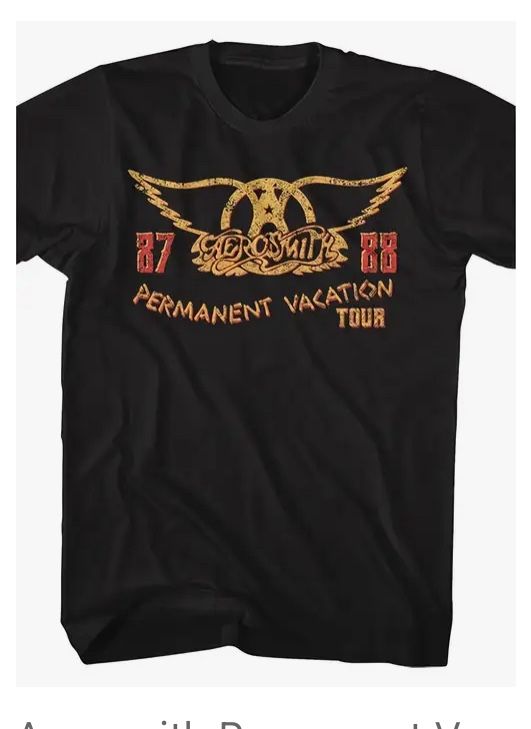 Aerosmith Summer 87-88 Unisex T-Shirt Large