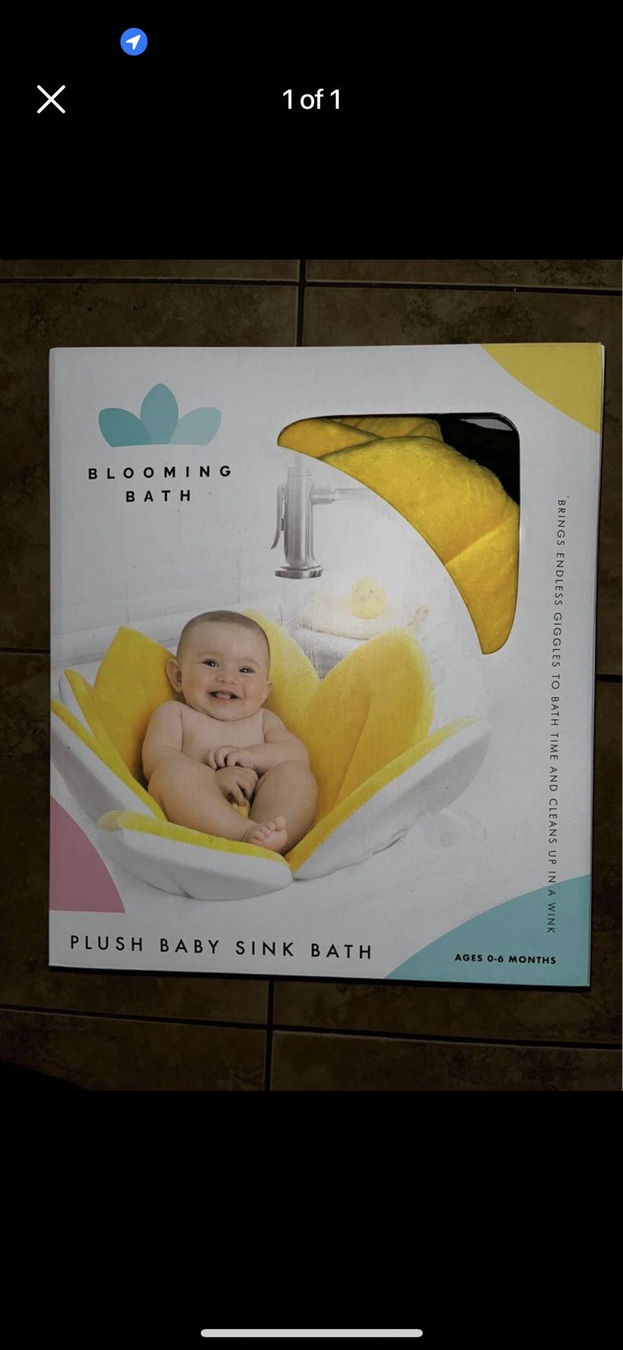 Blooming Bath Flower, Yellow