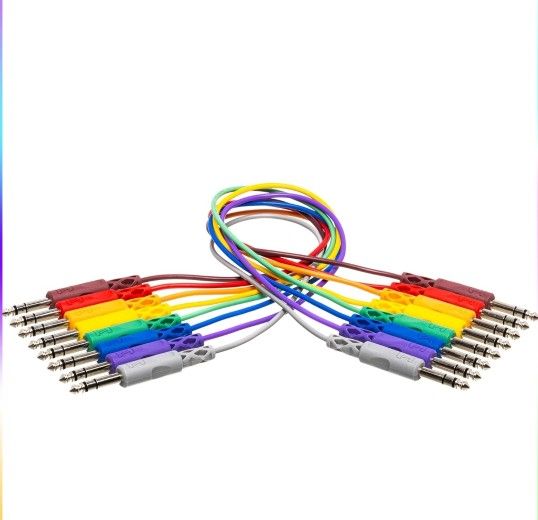 Cable de conexión TRS macho de 1/4 pulgadas a TRS macho de 1/4 pulgadas