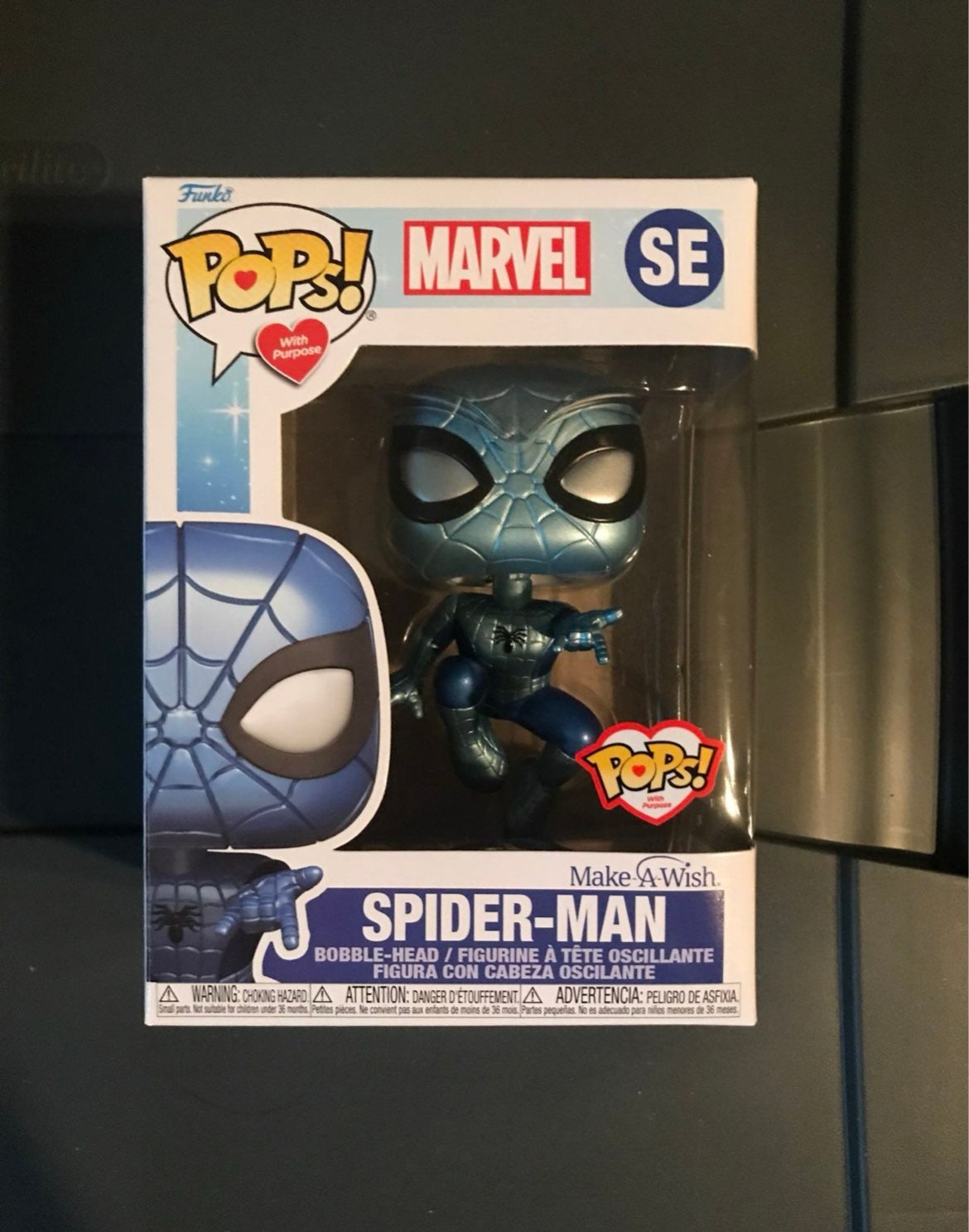 Spiderman and Iron Man Funko Pop