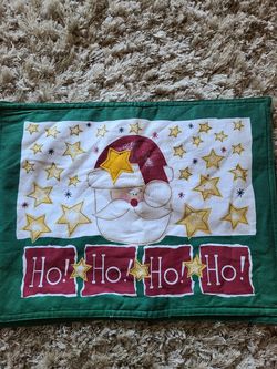 Beautiful Santa place mats