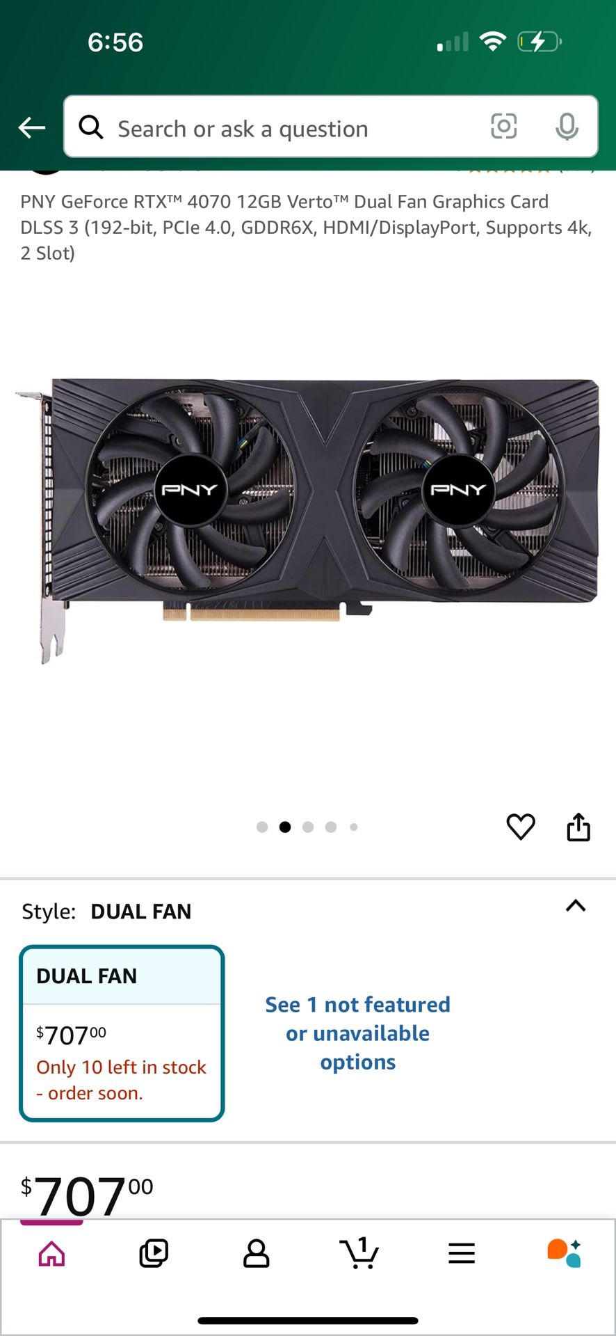 4070 Super graphics Card OC