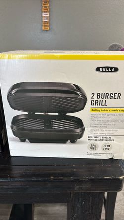 Bella 2 Burger Indoor Grill