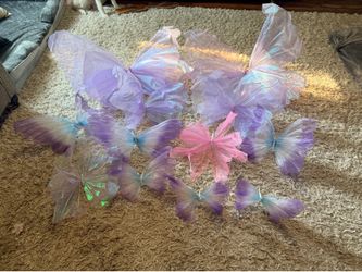 12 Decorative Butterfly Wall Decorations