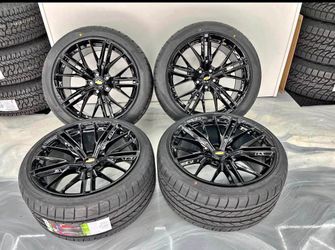 🔥20x10 | 20x11 CAMARO ZL1 WHEELS GLOSS BLK 5x120 RIMS + NEW TIRES SS RS Z28 1LE-WE FINANCE