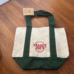 Trader Joe’s Mini Tote Bag Green