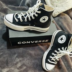 Platform Converse High Tops  Size 8