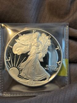 1994 Proof American Silver Eagle RAW