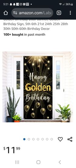 Birthday Door banner