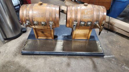 Wine Barrel Tap System - 8 Taps