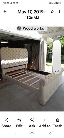 Queen size bed