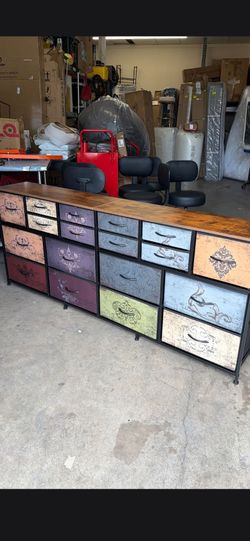 Vasicar 75 in.  Bedroom dresser and TV stand