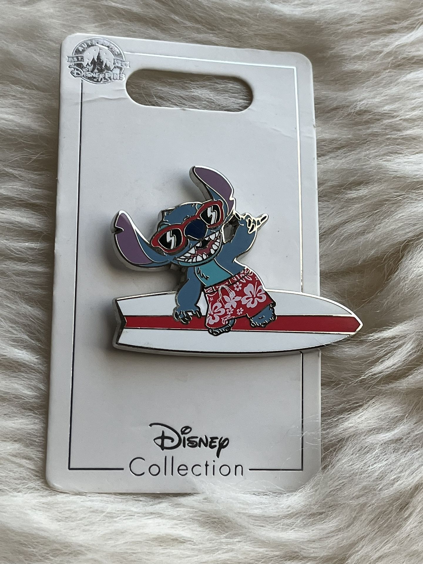 Disney Collection Surfing Stitch Pin
