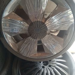 3 Sets of rims read Description