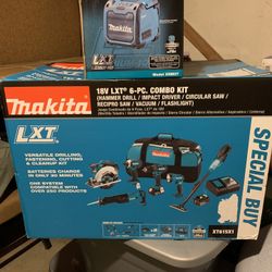 Makita Tool Combo/Bluetooth Radio