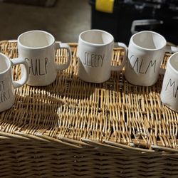 Rae Dunn Coffee Cups 