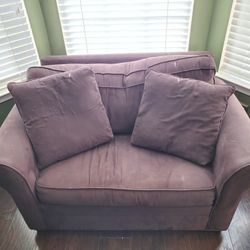 Cindy Crawford Home Bellingham Slate Sleeper Chair