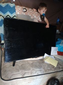60 in flat screen sharp tv 75$obo