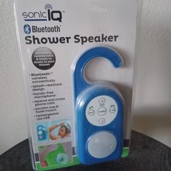 Sonic IQ Bluetooth Shower Speaker - NEW IN PACKAGE