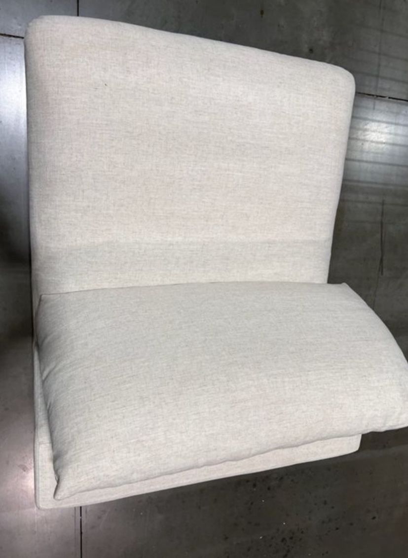 Casterly Armless Sofa Dawson - Beach Linen Chair