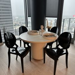 CB2 Dining Table + 4 Chairs Set – $500 OBO